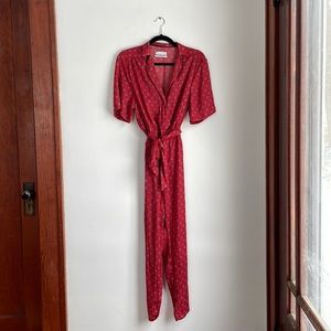 Urban Outfitters silky jumpsuit